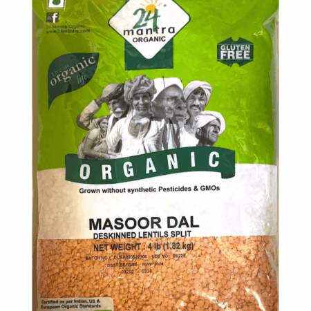 24 MANTRA ORGANIC MASOOR DAL - SKU 149