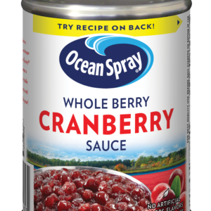 OCEAN SPRAY WHOLE CRANBERRY SAUCE - SKU 29556