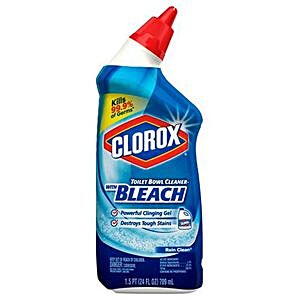 CLOROX BLEACH TOILET BOWL CLEANER
