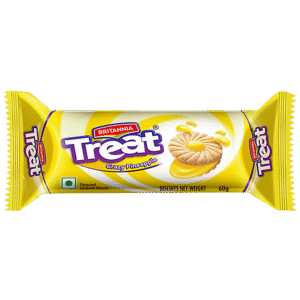 BRITANNIA TREAT PINEAPPLE COOKIES -  BN65