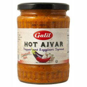 GALIL HOT AJVAR PEPPER EGGPLANT SPREAD - 148-151