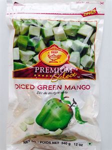 DEEP GREEN MANGO DICED - DIQ98