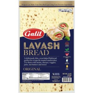 GALIL LAVASH WHITE BREAD ORIGINAL - 156-050