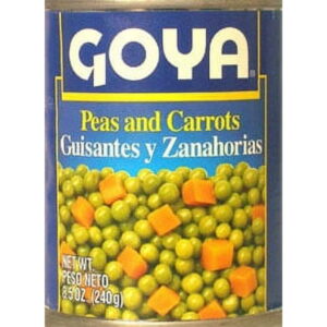 GOYA PEAS AND CARROTS - GOYA PEAS PEAS CARROT 15.5OZ24PC