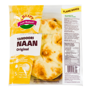 CRISPY PLAIN TANDOORI NAAN - SKU 4376
