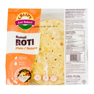CRISPY RUMALI ROTI PLAIN 10 PCS - SKU 4383