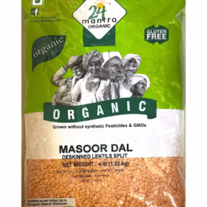 24 MANTRA ORGANIC MASOOR DAL - SKU 149