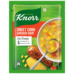 KNORR SWEET CORN SOUP WITH CHICKEN FLAVOUR - KSM13