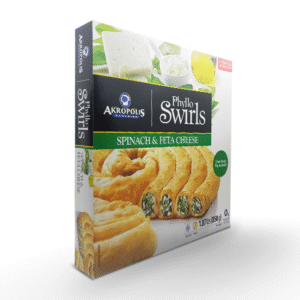 AKROPOLIS SPINACH FETA CHEESE ROLLS - AKS I 0