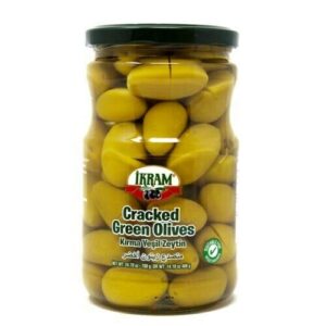 IKRAM CRACKED GREEN OLIVES - 2902078