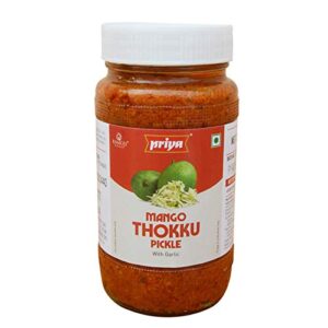 PRIYA MANGO THOKKU PICKLE WO GARLIC - SKU - 16102