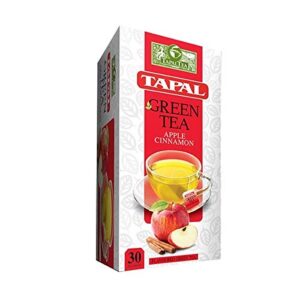 TAPAL GREEN TEA APPLE CINNAMON 30 TB