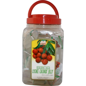 JIN JIN LYCHEE COCONUT JELLY JAR - FJCL