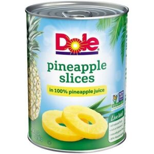 DOLE PINEAPPLE SLICES IN JUICE - 258353
