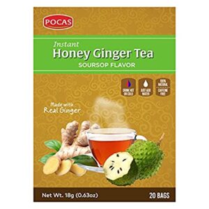 POCAS HONEY GINGER TEA SOURSOP FLV. 20 TB - SKU73549