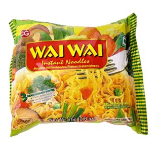 WAI WAI INSTANT VEG NOODLES - 36154