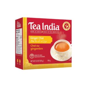 TEA INDIA GINGER CHAI TEA BAGS 72 TB