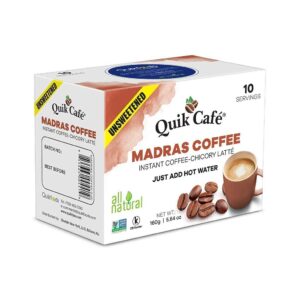 QUICK CAFE MADRAS COFFEE UNSWEETENED - QT63