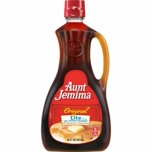 AUNT JEMIMA LITE SYRUP