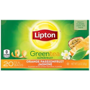 LIPTON GREEN TEA ORANGE PASSIONFRUIT JASMINE 20 TB - 447584