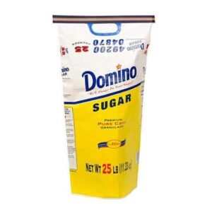 DOMINO GRANULATED SUGAR - DOMINO SUG DOMINO SUGAR25LB
