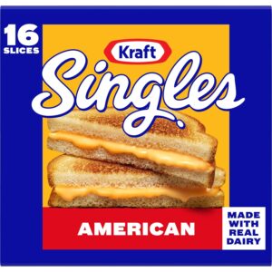 KRAFT AMERICAN CHEESE 16 SLICES - 325/KR W 12Z