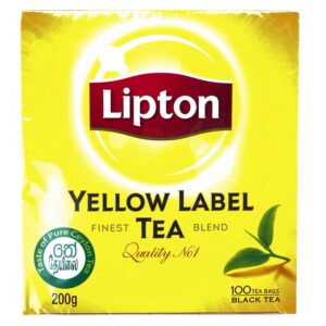 LIPTON YELLOW LABEL TEA 100 BAGS - 010865