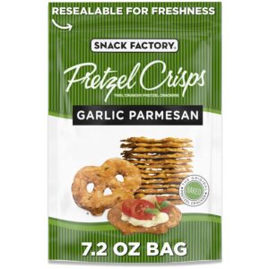 PRETZEL CRISPS GARLIC PARMESAN - 931223