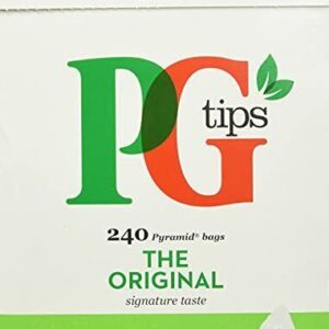 PG TIPS ORIGINAL 240 PYRAMID TEA BAGS - 010784