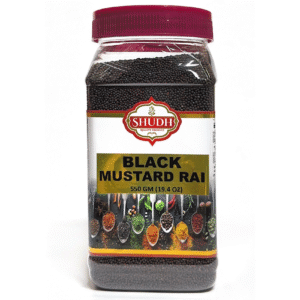 SHUDH BLACK MUSTARD RAI JAR - SKU 74713
