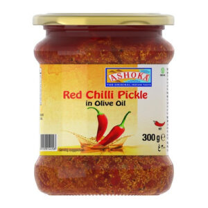 ASHOKA RED CHILI PICKLE IN OLIVE OIL - APO19