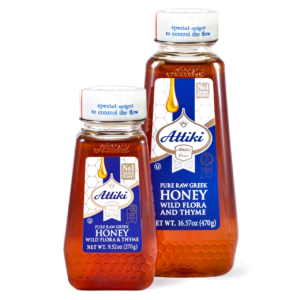 ATTIKI RAW GREEK HONEY SQUEEZE BTL - 11717