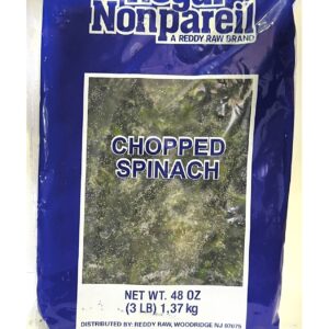 REGAL NONPERIAL CHOPPED SPINACH - NONPAREIL CHOPPED SPINACH 3L.BX12 3LBX12