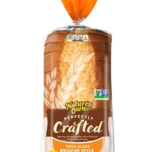 NATURES OWN CRAFTED BRIOCHE BREAD