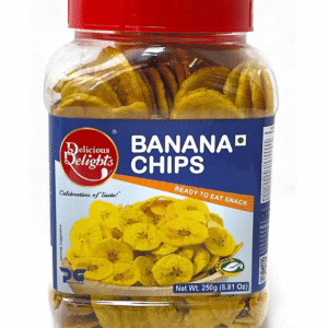 DAILY DELIGHTS BANANA CHIPS JAR - 5200BANANA