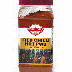SHUDH RED HOT CHILLI POWDER JAR - SKU 73246