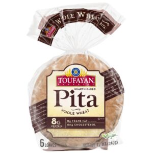 TOUFAYAN PITA WHOLE WHEAT