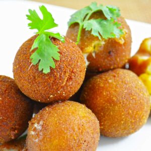 DEEP POTATO CHEESE BITES