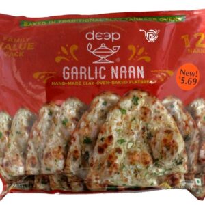 DEEP GARLIC NAAN 12 PCS FLY PK - CAS BR38