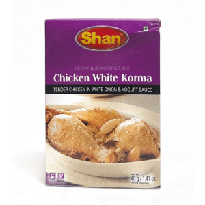 SHAN CHICKEN WHITE KORMA MIX - 001060