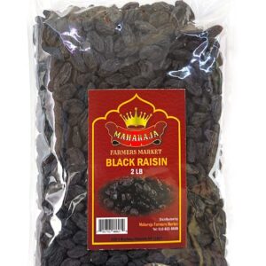 MAHARAJA JUMBO BLACK RAISINS - SKU 38898