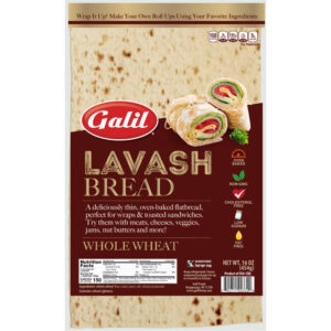 GALIL LAVASH WHOLE WHEAT - 156-051