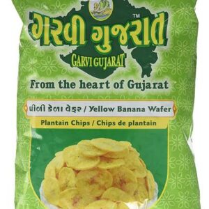 GARVI GUJRAT YELLOW BANANA WAFERS - GGSBA42