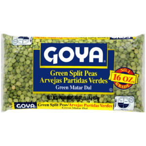 GOYA GREEN SPLIT PEAS - SKU 36728