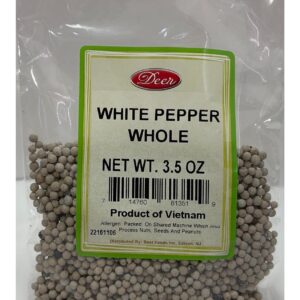 DEER WHITE PEPPER WHOLE - 081351