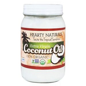 HEARTY NATURALS 100% ORGANIC COCONUT OIL - SKU 8369