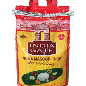 INDIA GATE SONA MASOORI RICE - SKU 9126