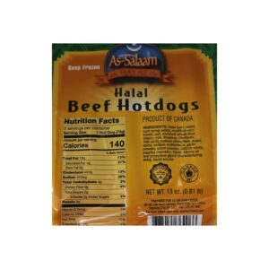 AS SALAAM BEEF HOT DOGS - SKU 73659