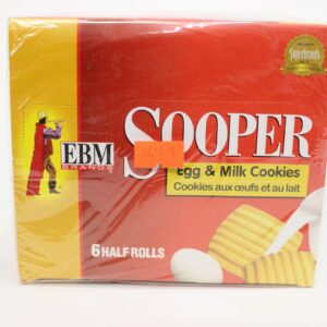 EBM SOOPER 6 HALF ROLL  COOKIES - 034023