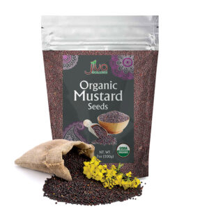 JIVA ORGANIC MUSTARD SEEDS BLACK - JIMU SO1